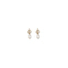 pearl drop earrings