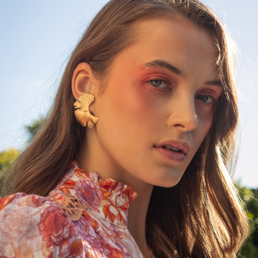 Ginkgo Earrings
