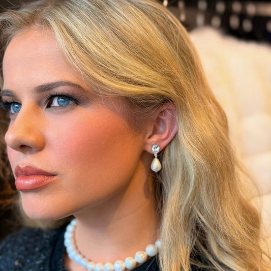 Fiore Pearl Earrings