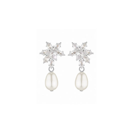 Aster Pearl Earrings