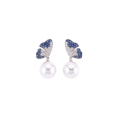 Monarch Pearl Earrings
