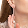 Reflection Pearl earrings